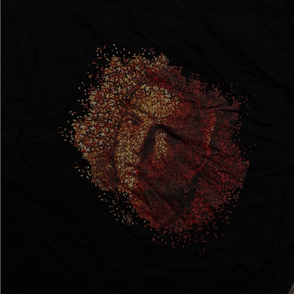 Eminem - Slim Shady Face - Black Graphic T-Shirt - Picture 2 of 3